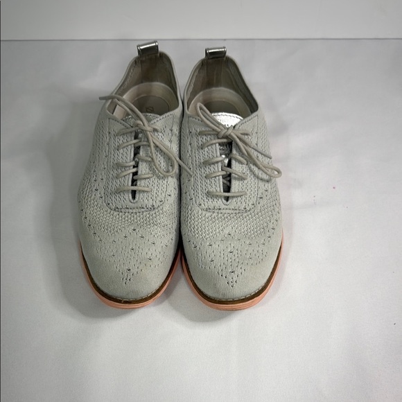 Cole Haan Gray and Pink Flats with Sophisticated Style - Picture 2 of 8